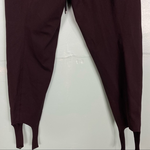 Theory Ponte Stirrup Leggings‎ Plum Sz M - Picture 8 of 10